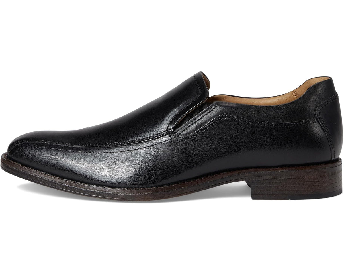 Men's Johnston & Murphy Lewis Venetian Black Full Grain - Eurostride