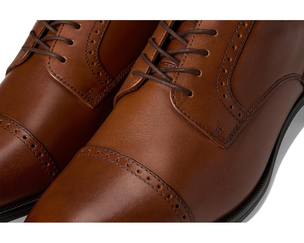 Men's Johnston & Murphy Reeve Cap Toe Brown - Eurostride