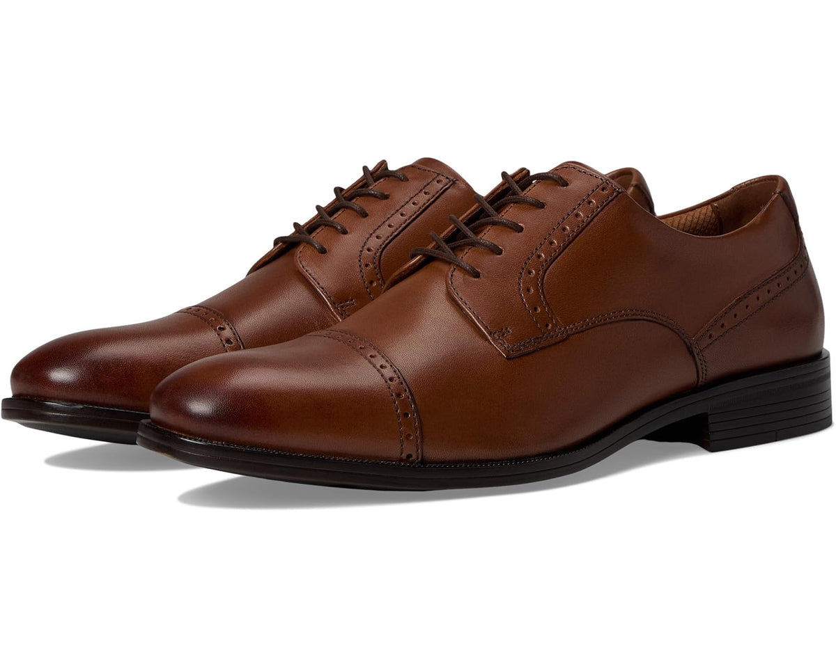Men's Johnston & Murphy Reeve Cap Toe Brown - Eurostride