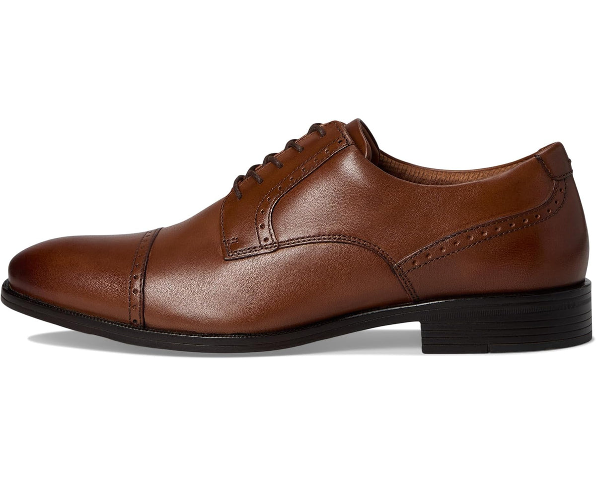 Men's Johnston & Murphy Reeve Cap Toe Brown - Eurostride