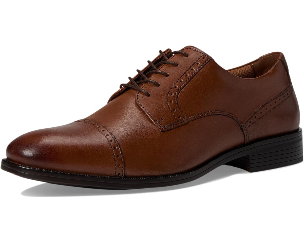 Men's Johnston & Murphy Reeve Cap Toe Brown - Eurostride