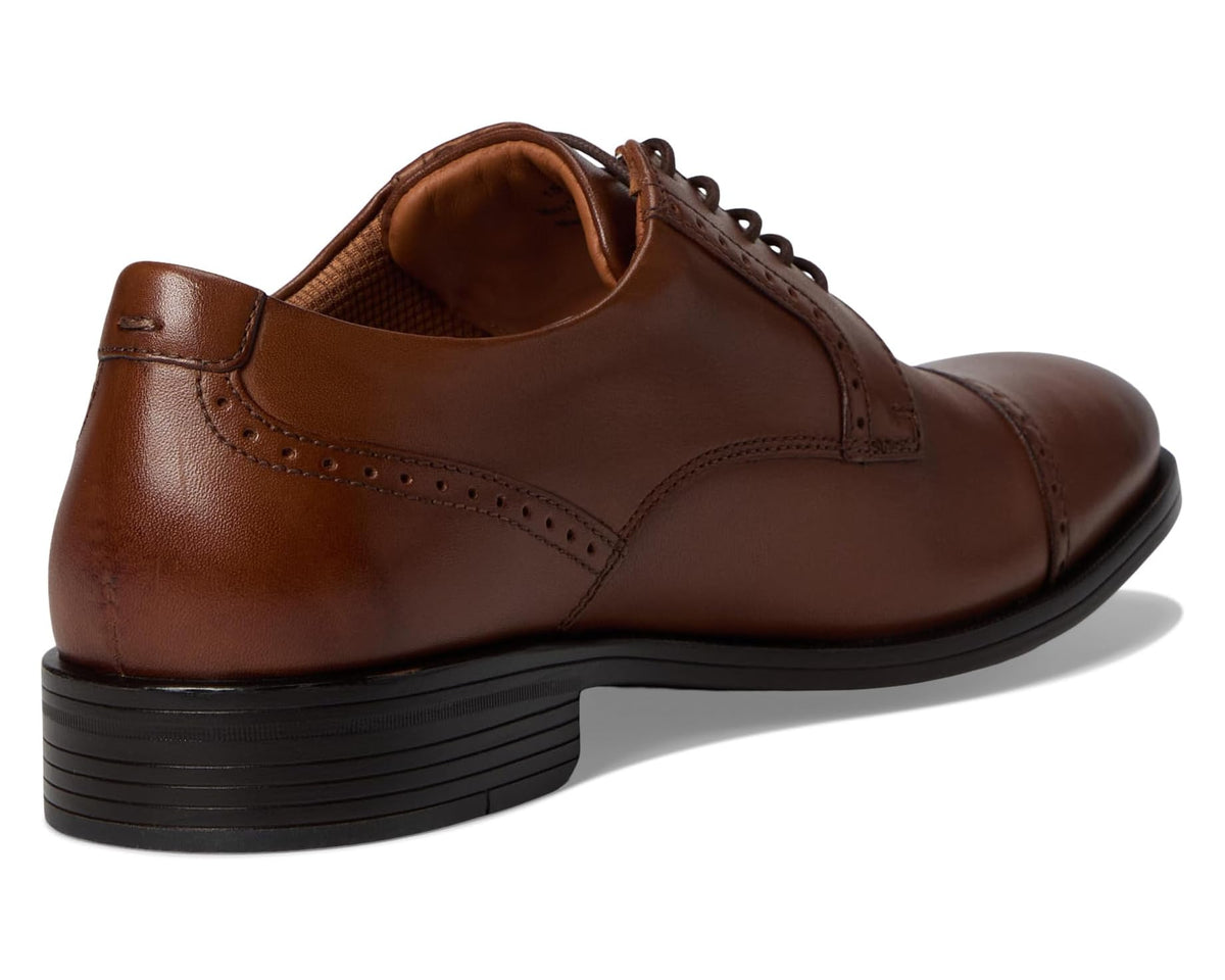 Men's Johnston & Murphy Reeve Cap Toe Brown - Eurostride