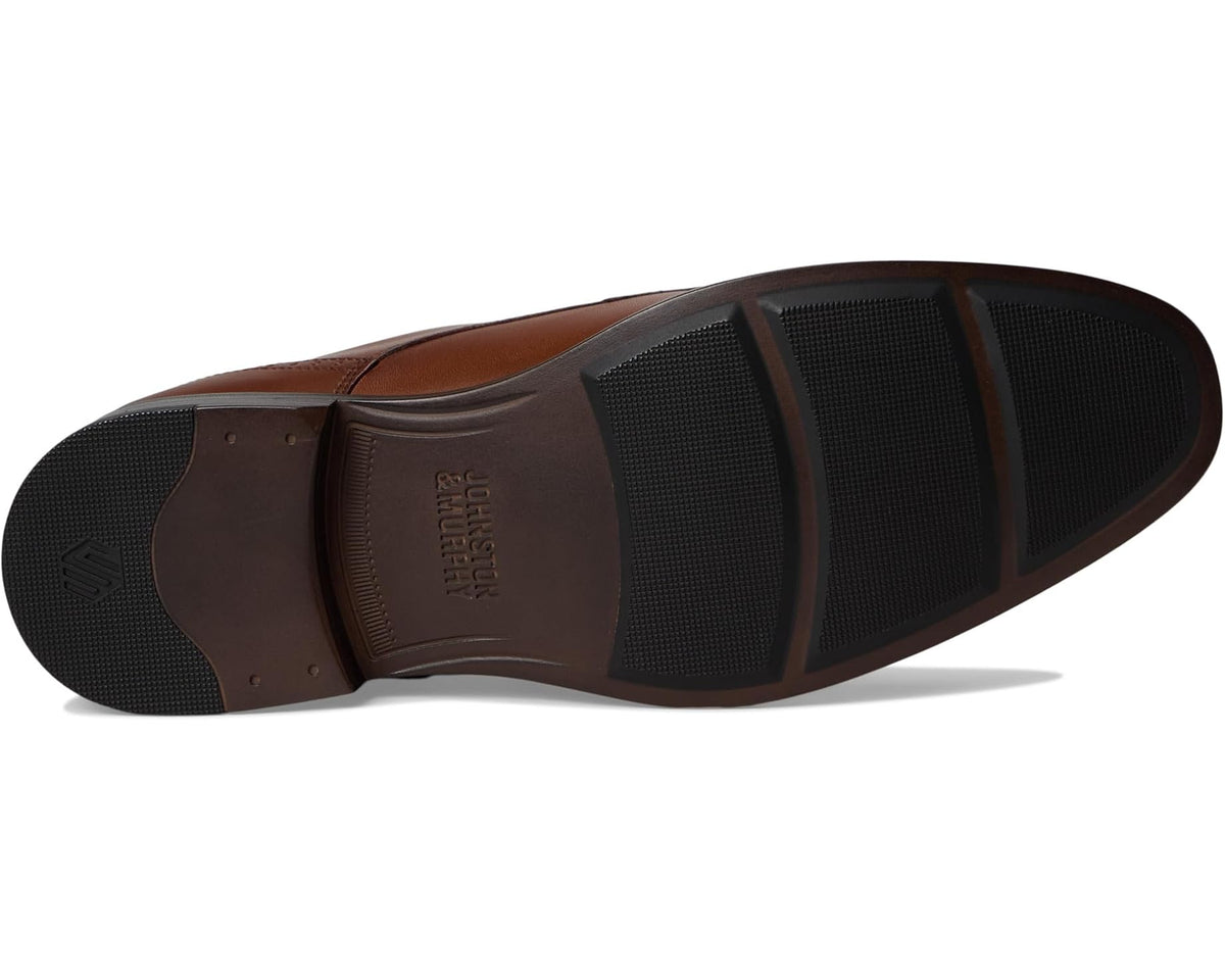 Men's Johnston & Murphy Reeve Cap Toe Brown - Eurostride