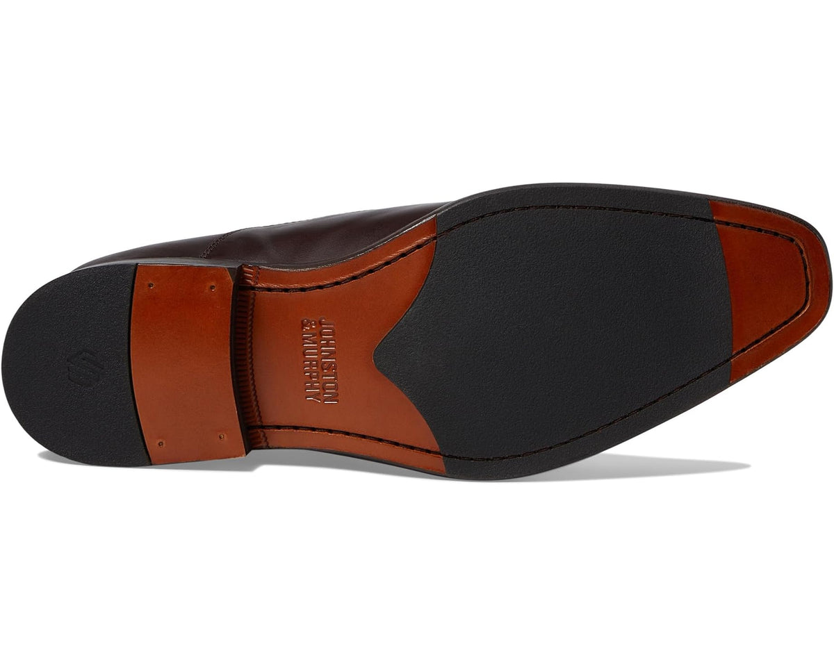 Men's Johnston & Murphy Sullivan Cap Toe Espresso Italian Calfskin - Eurostride
