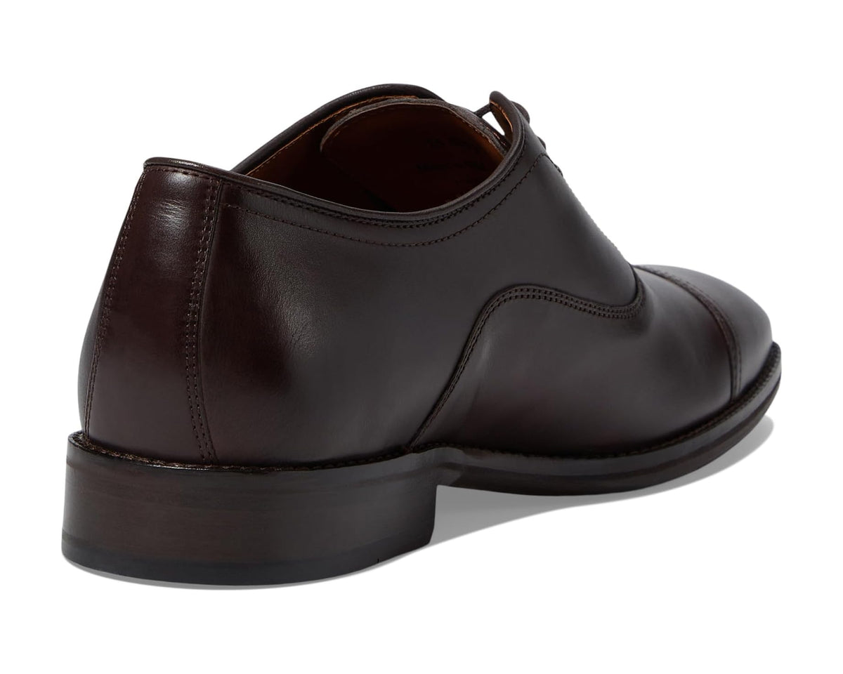 Men's Johnston & Murphy Sullivan Cap Toe Espresso Italian Calfskin - Eurostride