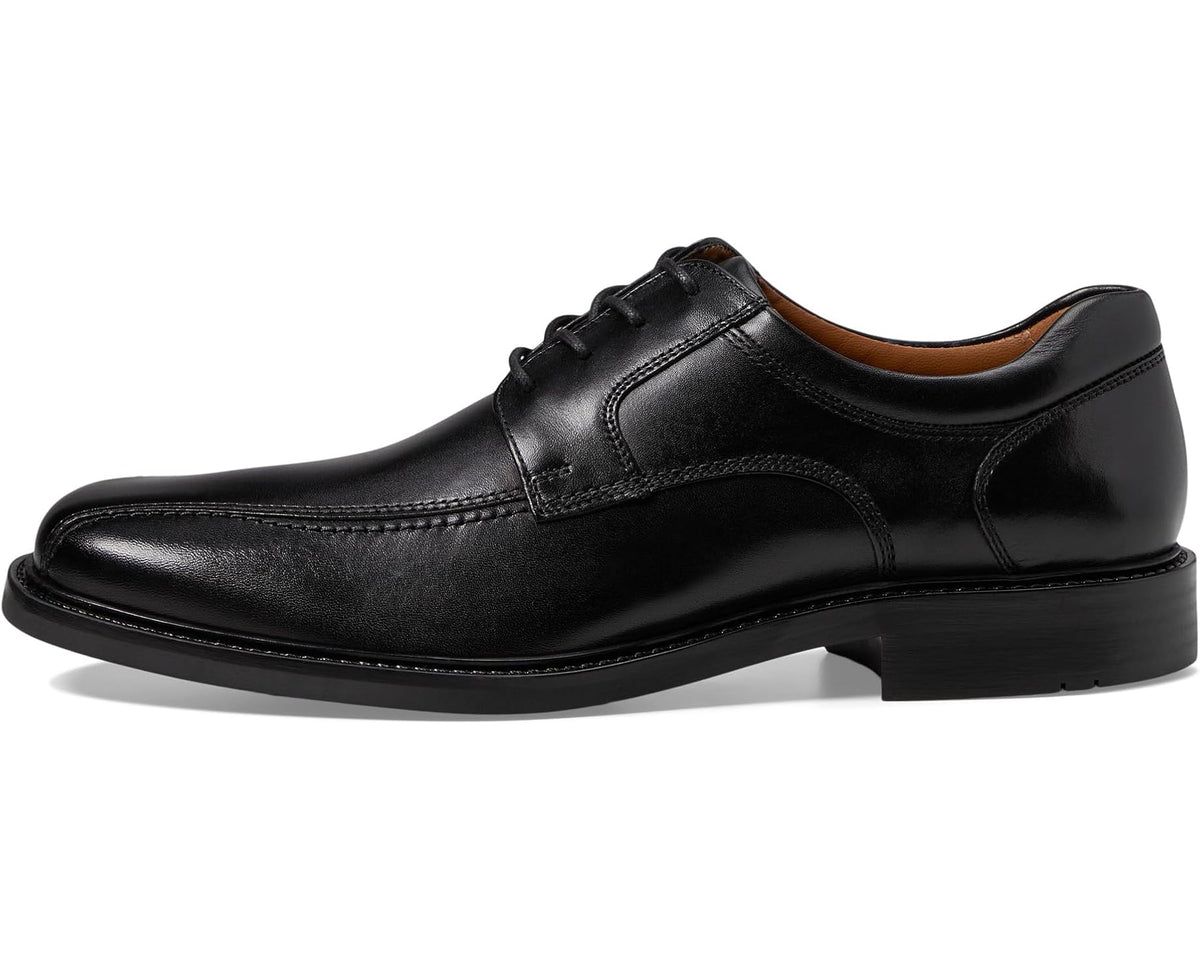 Men's Johnston & Murphy Tabor Runoff Lace-Up Black Calfskin - Eurostride