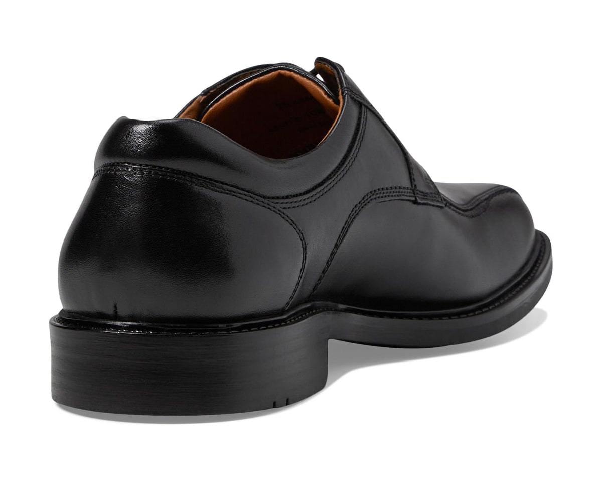 Men's Johnston & Murphy Tabor Runoff Lace-Up Black Calfskin - Eurostride