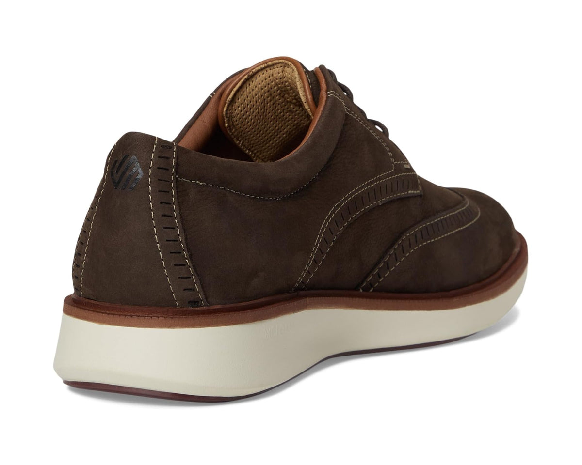 Men's Johnston & Murphy Xc Parker Wingtip Brown Waterproof Nubuck - Eurostride