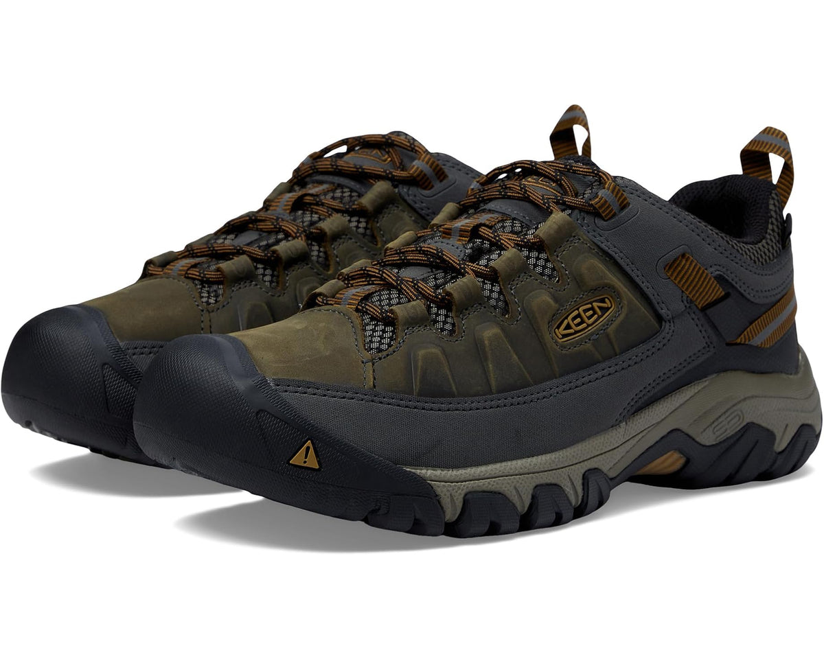 Men's KEEN Targhee III Waterproof Black Olive/Golden Brown - Eurostride
