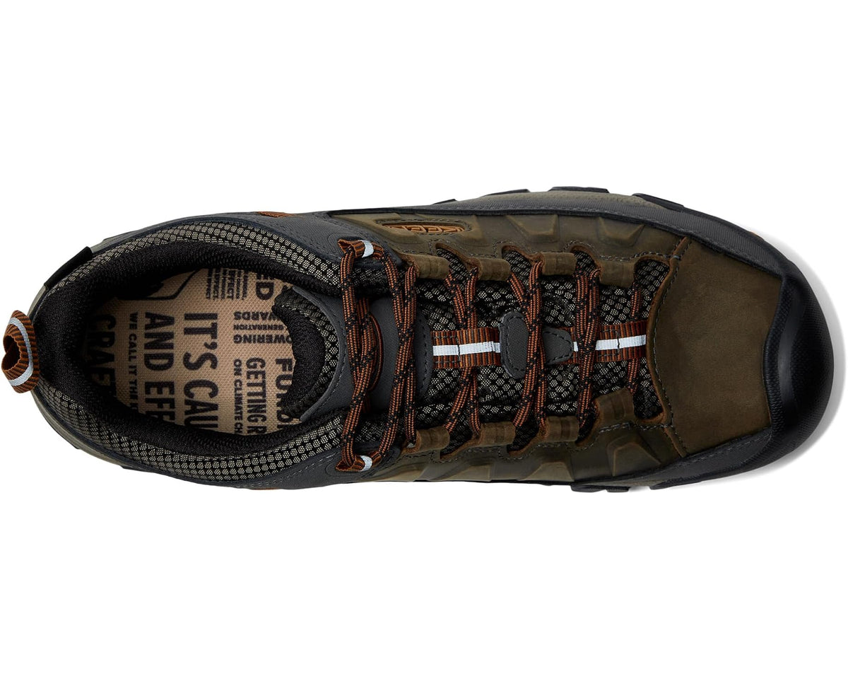 Men's KEEN Targhee III Waterproof Black Olive/Golden Brown - Eurostride