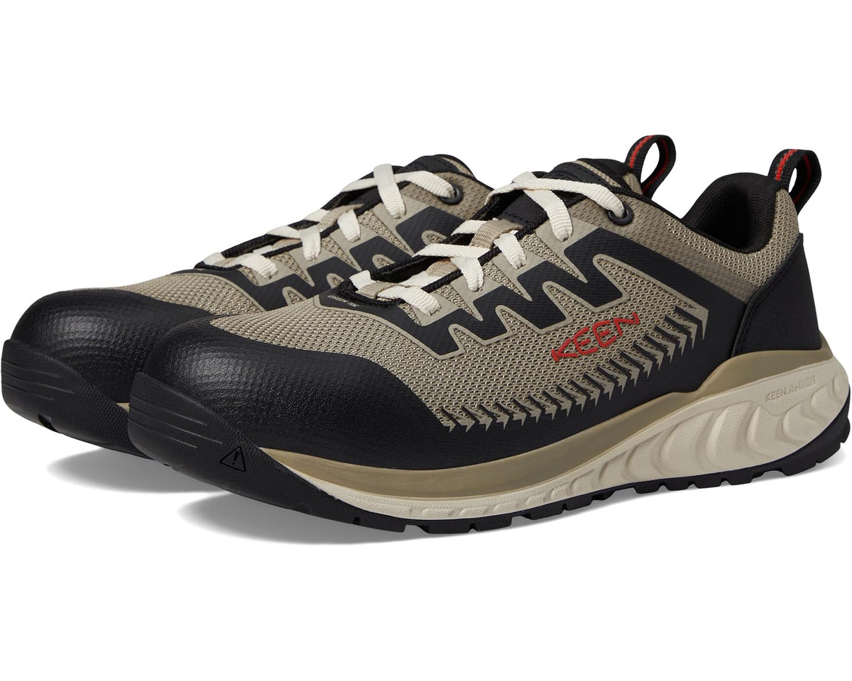 Men's KEEN Utility Arvada (Comp Toe) Plaza Taupe/Black - Eurostride