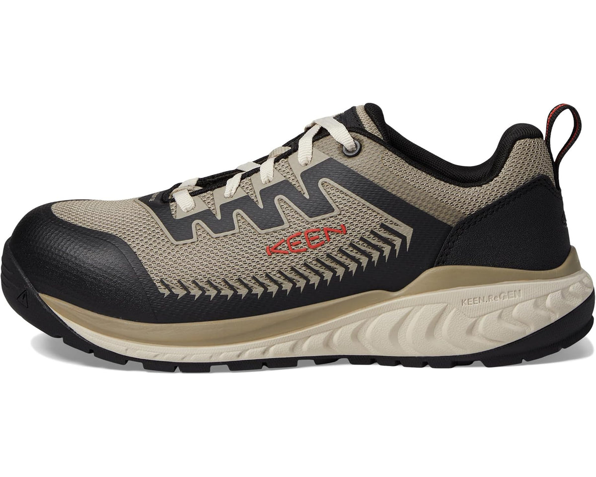 Men's KEEN Utility Arvada (Comp Toe) Plaza Taupe/Black - Eurostride