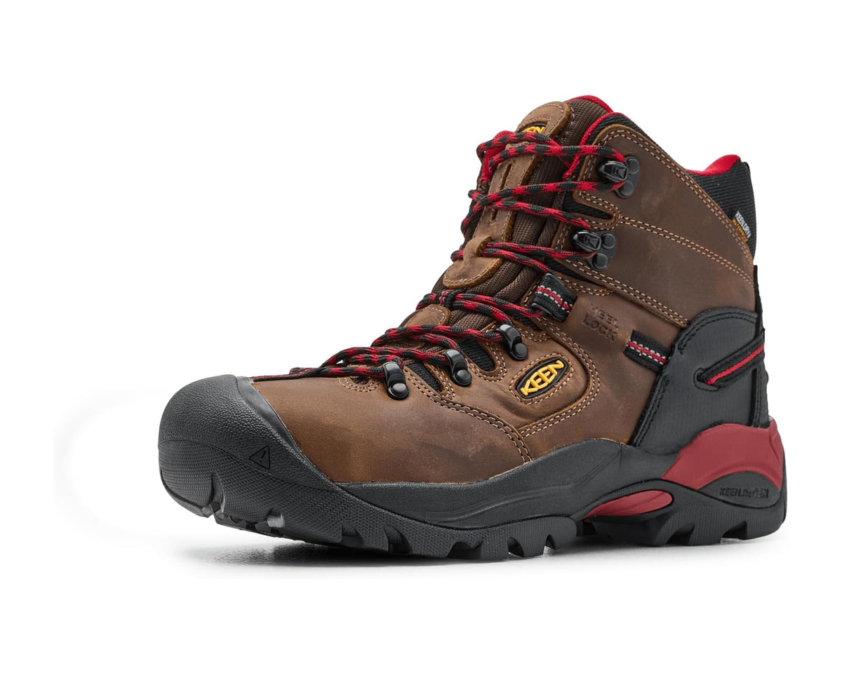 Men's KEEN Utility Pittsburgh Energy 6 Waterproof (Comp Toe) Bison/Black - Eurostride