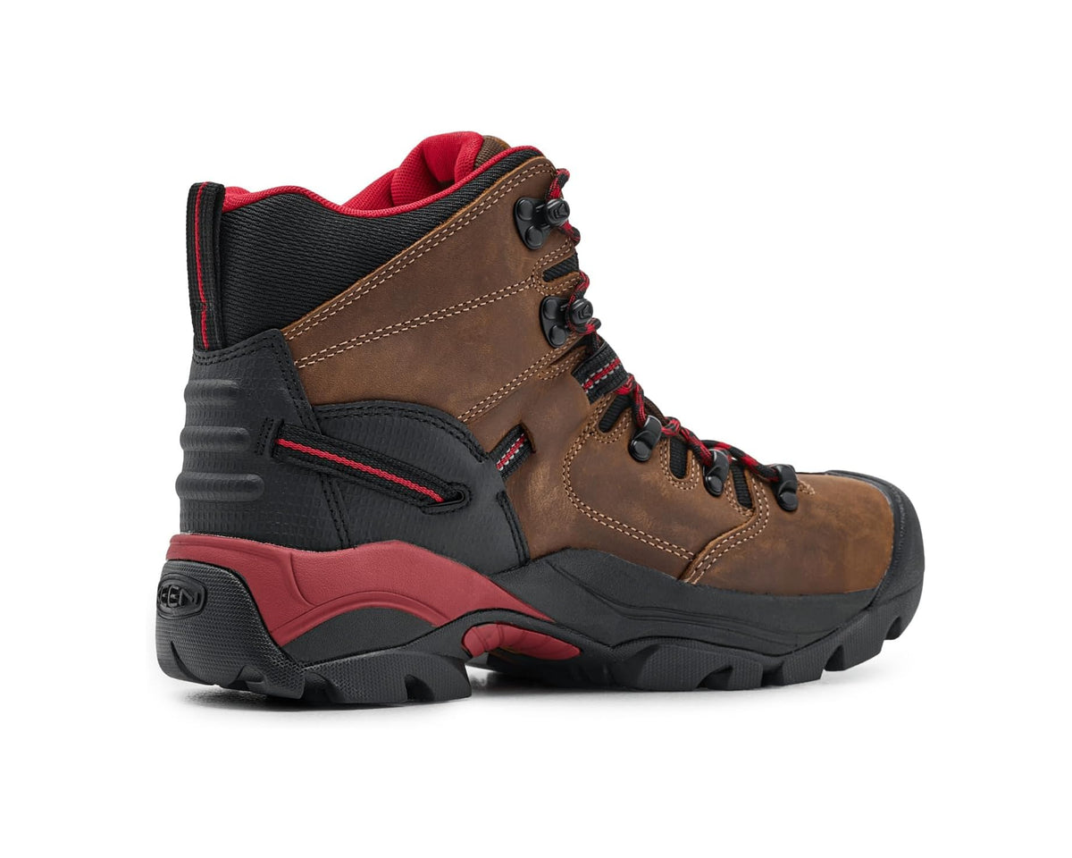 Men's KEEN Utility Pittsburgh Energy 6 Waterproof (Comp Toe) Bison/Black - Eurostride