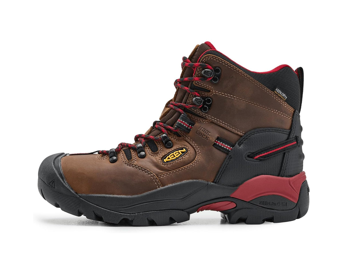 Men's KEEN Utility Pittsburgh Energy 6 Waterproof (Comp Toe) Bison/Black - Eurostride