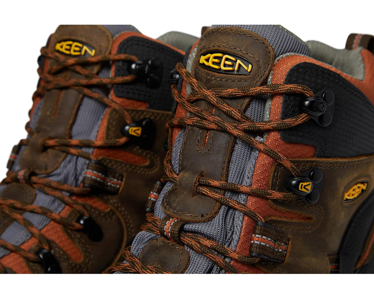 Men's KEEN Utility Pittsburgh Soft Toe Cascade Brown/Bombay Brown - Eurostride