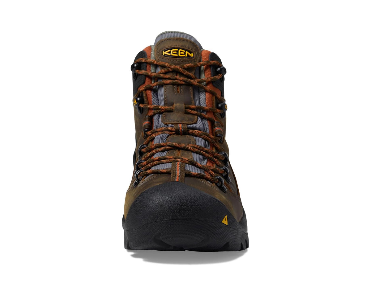 Men's KEEN Utility Pittsburgh Soft Toe Cascade Brown/Bombay Brown - Eurostride
