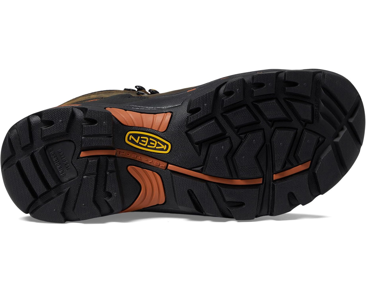 Men's KEEN Utility Pittsburgh Soft Toe Cascade Brown/Bombay Brown - Eurostride