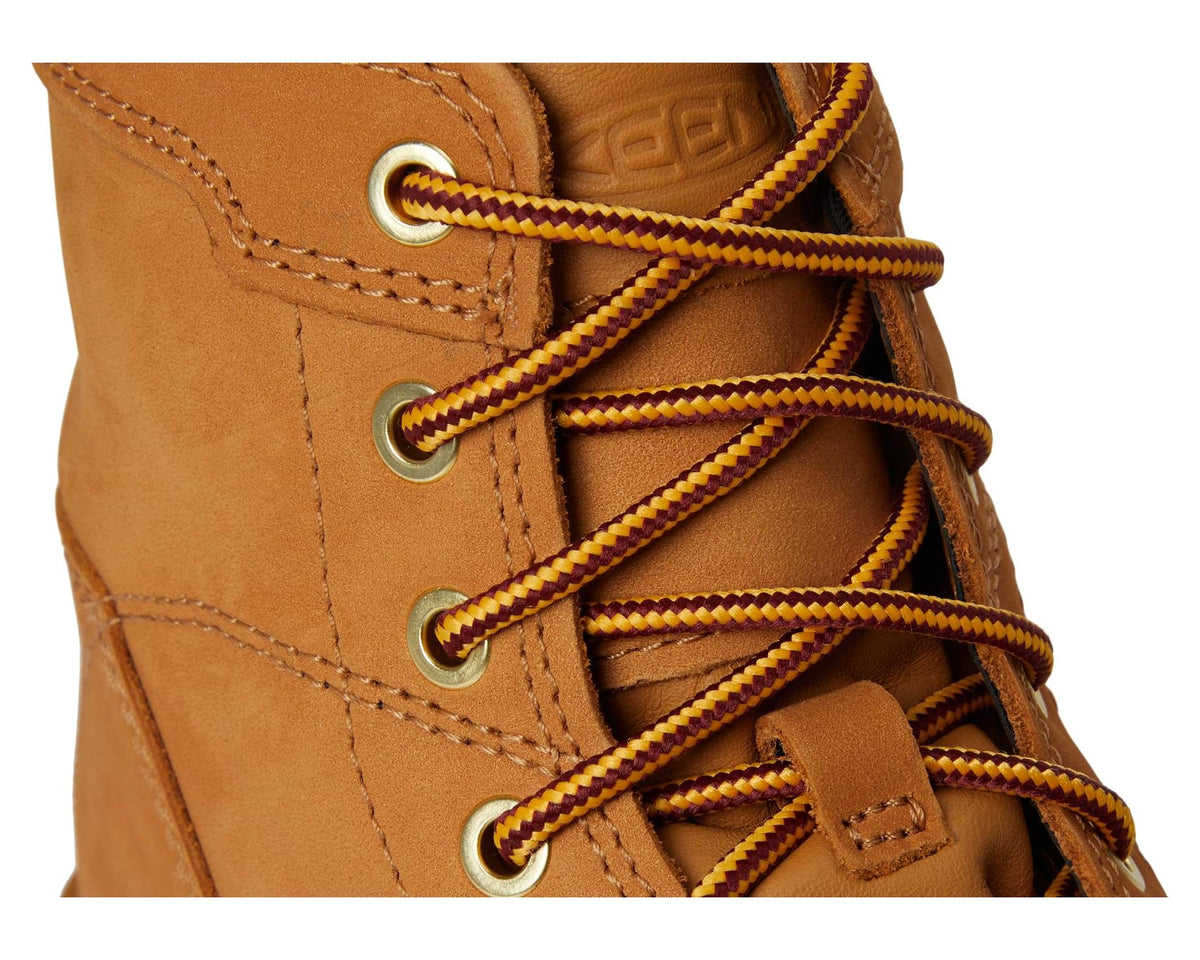 Men's KEEN Utility San Jose 6·Alloy Toe Waterproof 90 Degree Heel Bistre/Gum - Eurostride