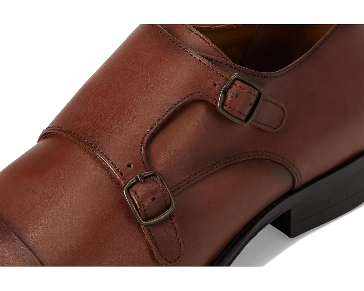 Men's Kenneth Cole Charles Medium Brown Leather - Eurostride