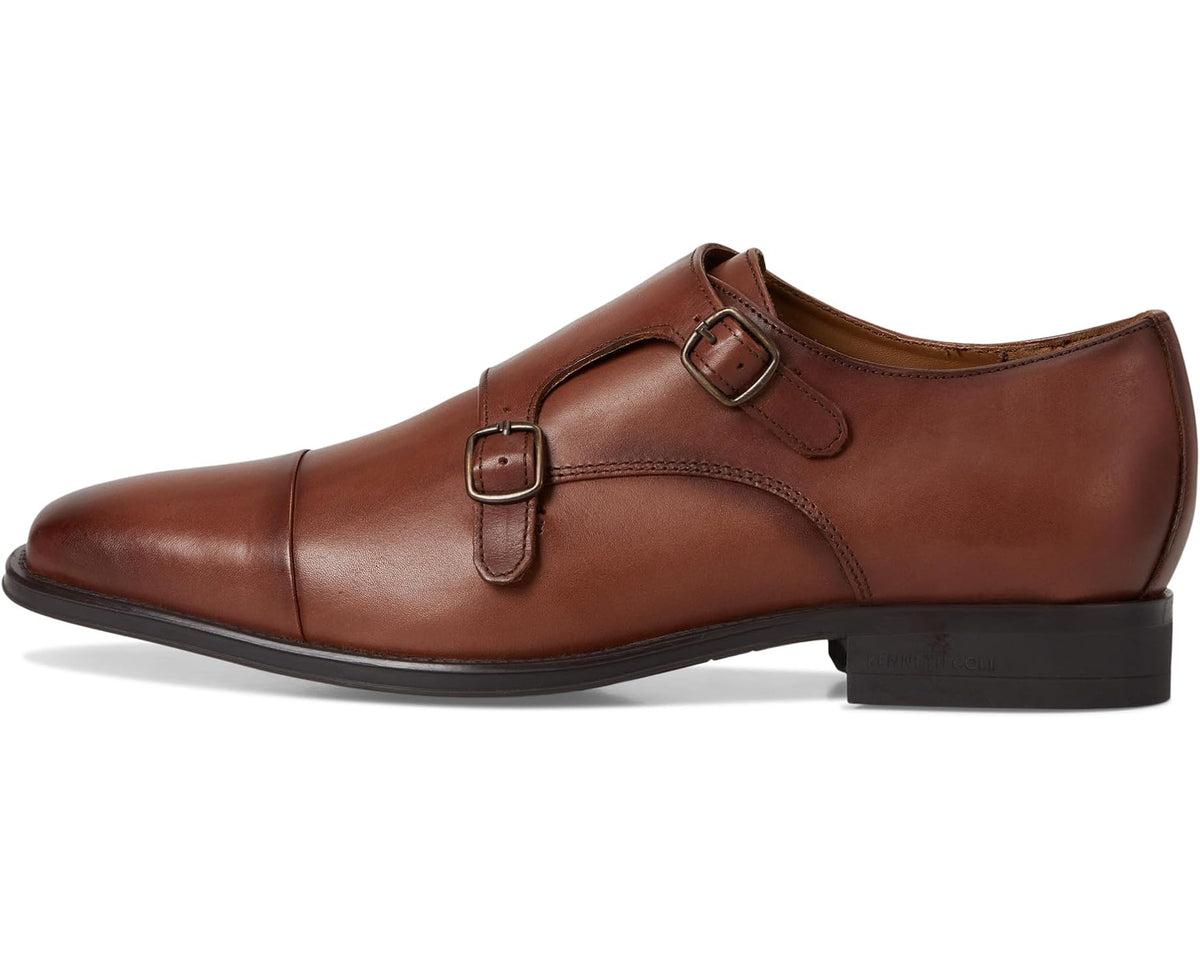 Men's Kenneth Cole Charles Medium Brown Leather - Eurostride