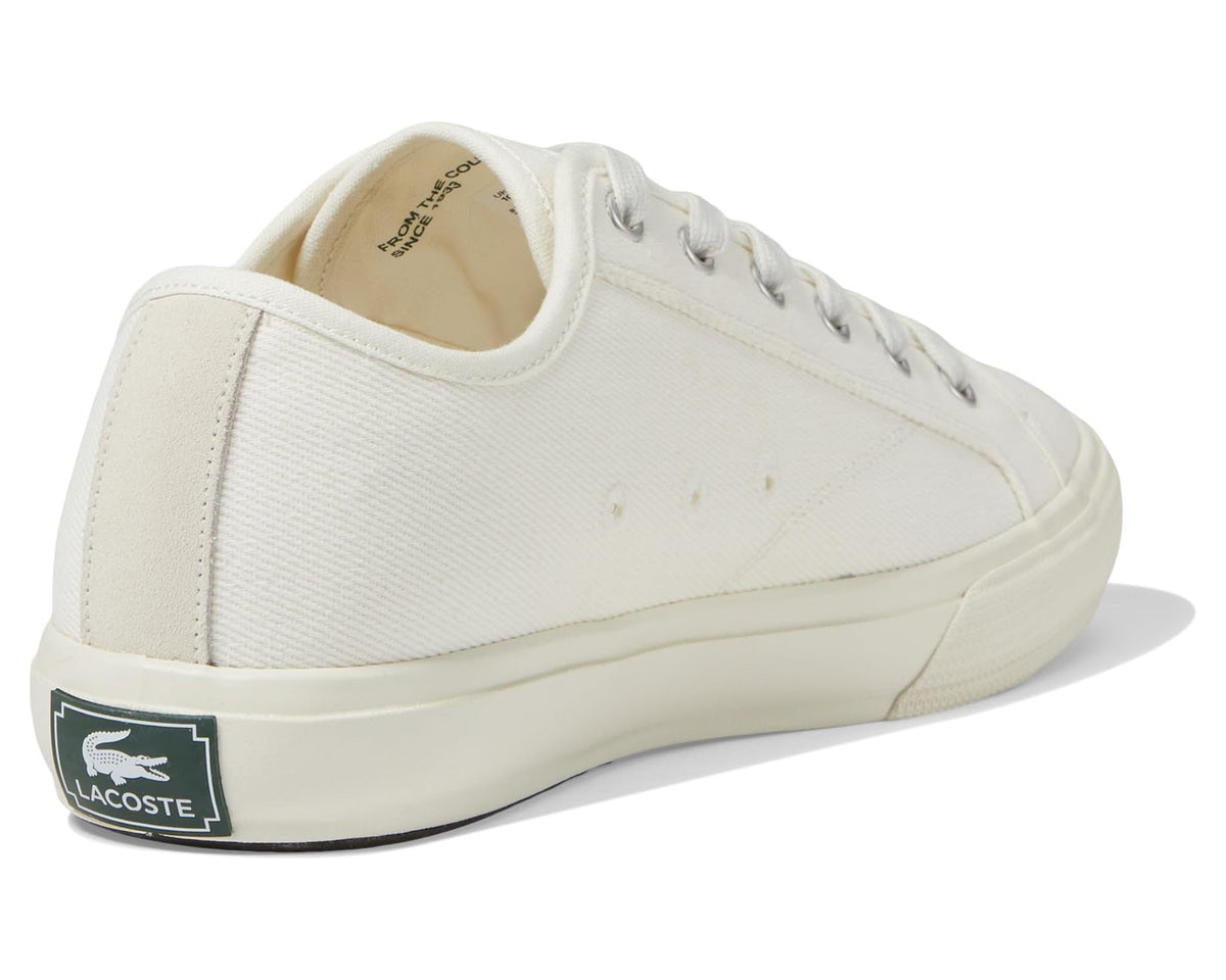 Men's Lacoste Backcourt Sneakers Off White/Off White - Eurostride
