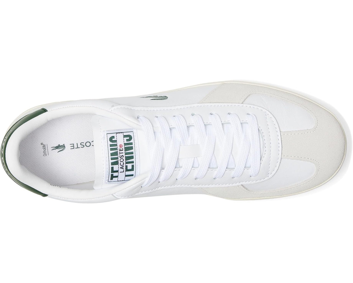 Men's Lacoste Baseshot Pro Sneakers White/Off White - Eurostride