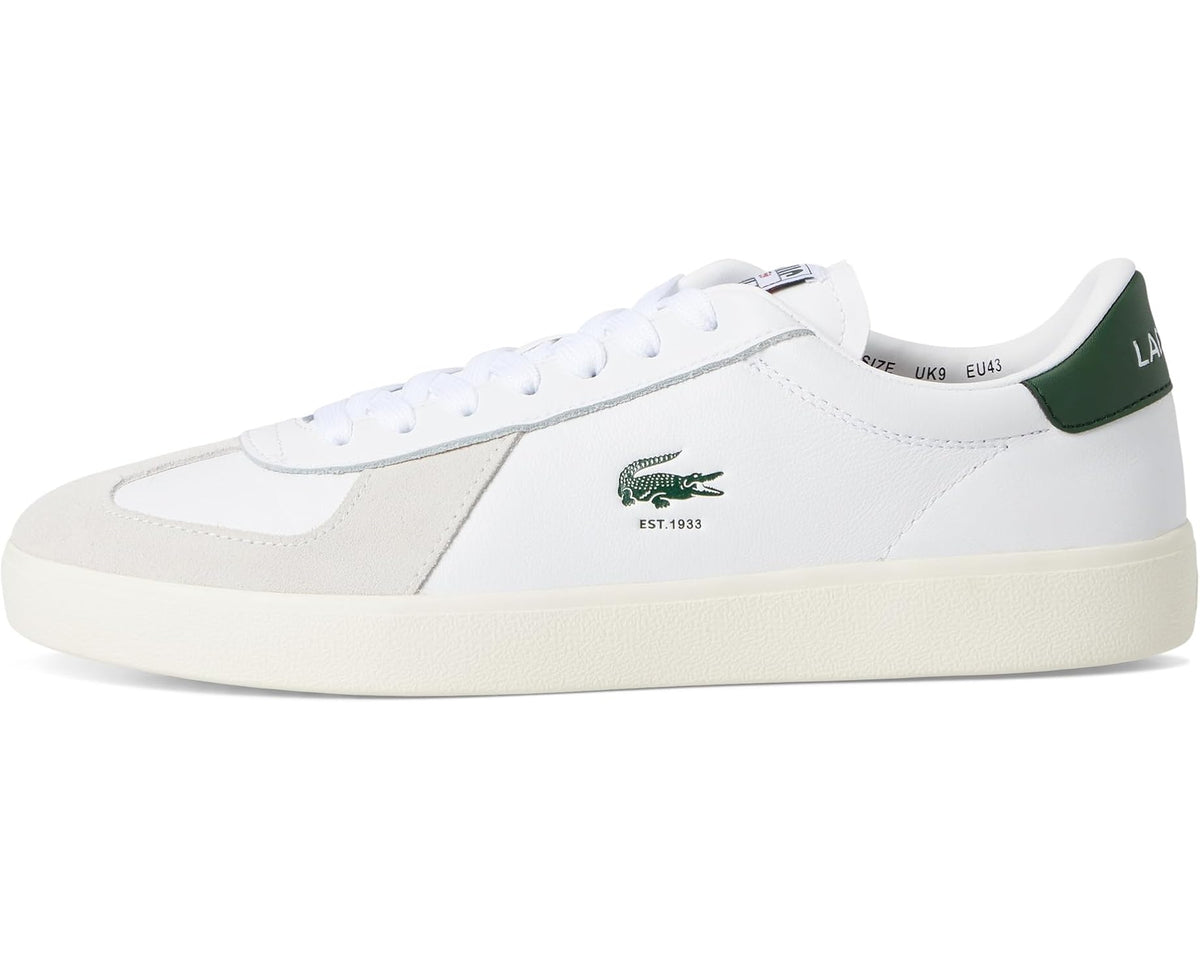 Men's Lacoste Baseshot Pro Sneakers White/Off White - Eurostride