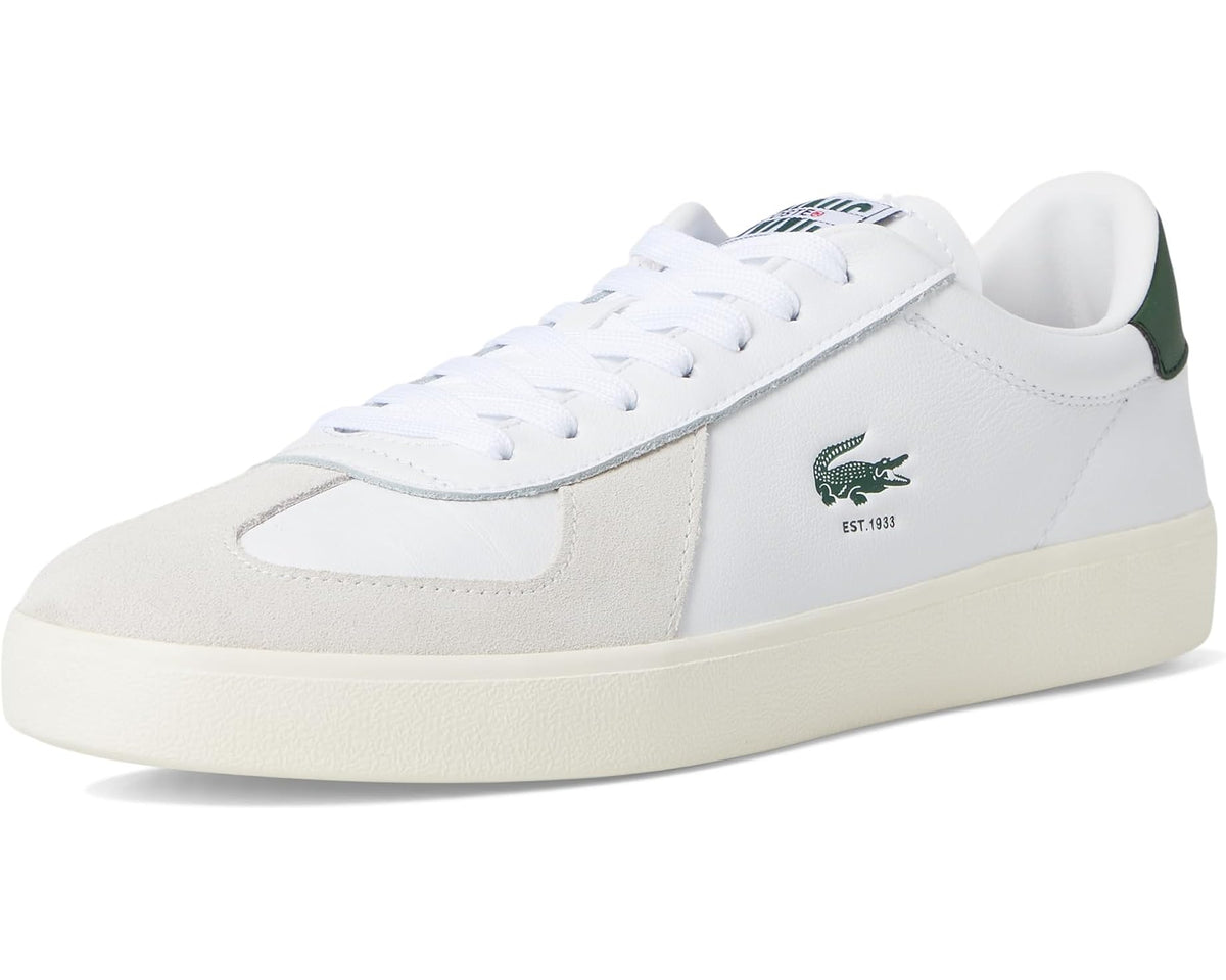 Men's Lacoste Baseshot Pro Sneakers White/Off White - Eurostride