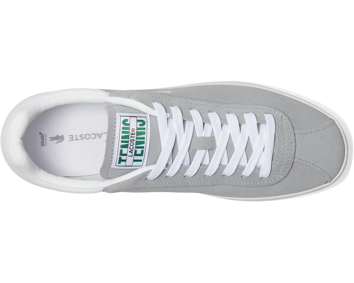 Men's Lacoste Baseshot Sneakers Grey/White - Eurostride