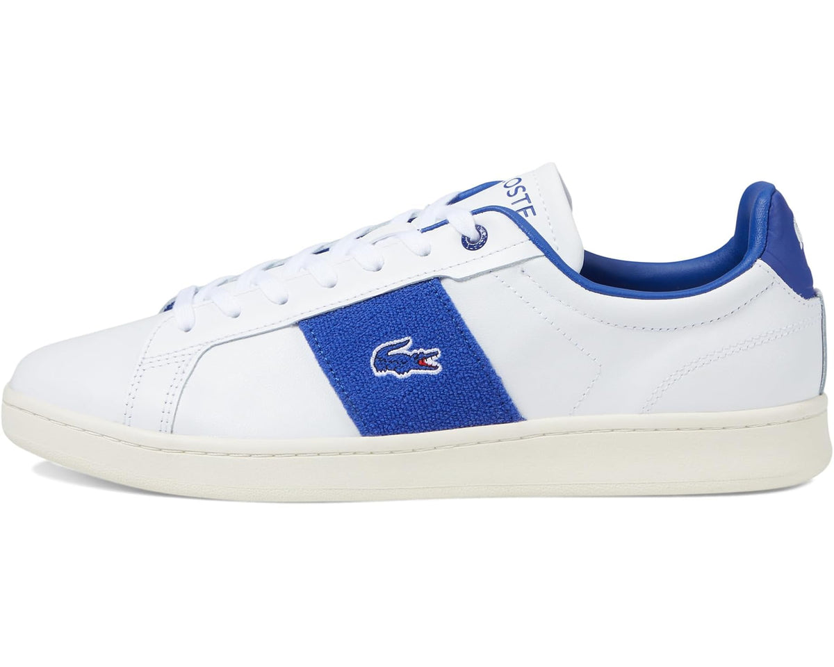 Men's Lacoste Carnaby Pro CGR Sneakers White/Blue - Eurostride