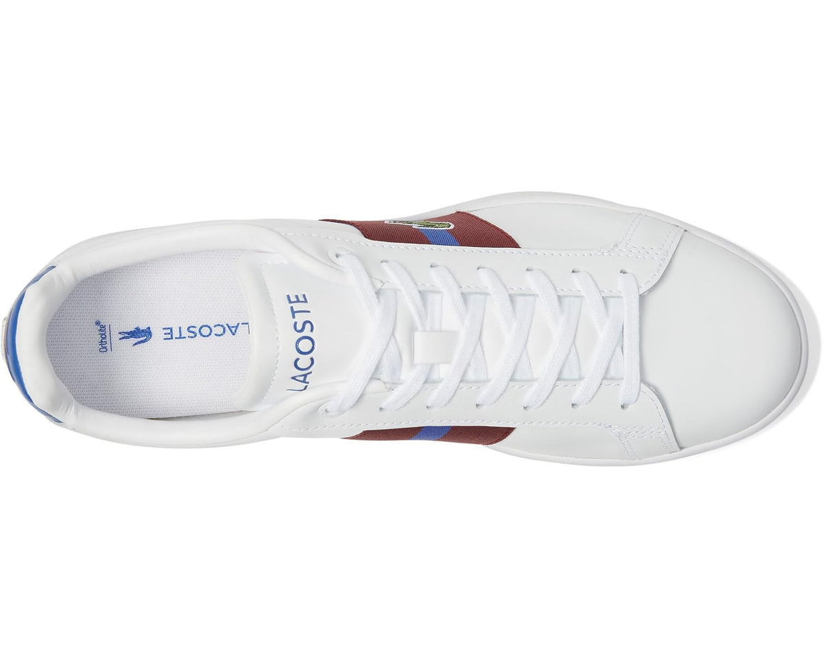 Men's Lacoste Carnaby Pro CGR Sneakers White/Dark Blue - Eurostride