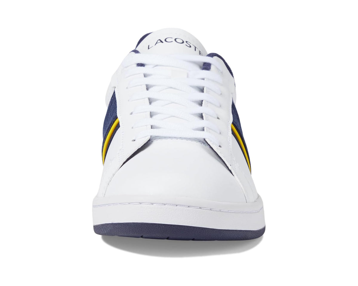 Men's Lacoste Carnaby Pro CGR Sneakers White/Navy - Eurostride