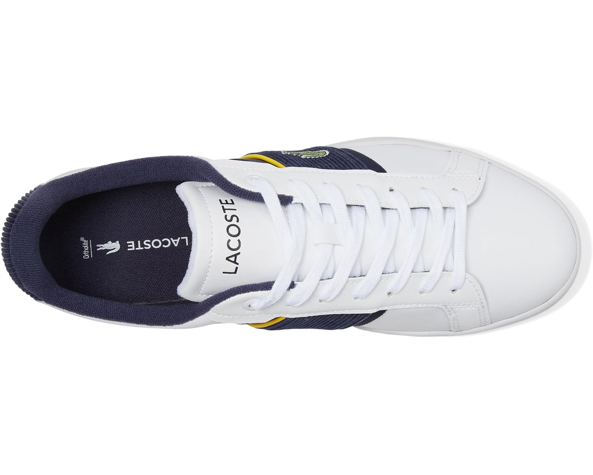 Men's Lacoste Carnaby Pro CGR Sneakers White/Navy - Eurostride
