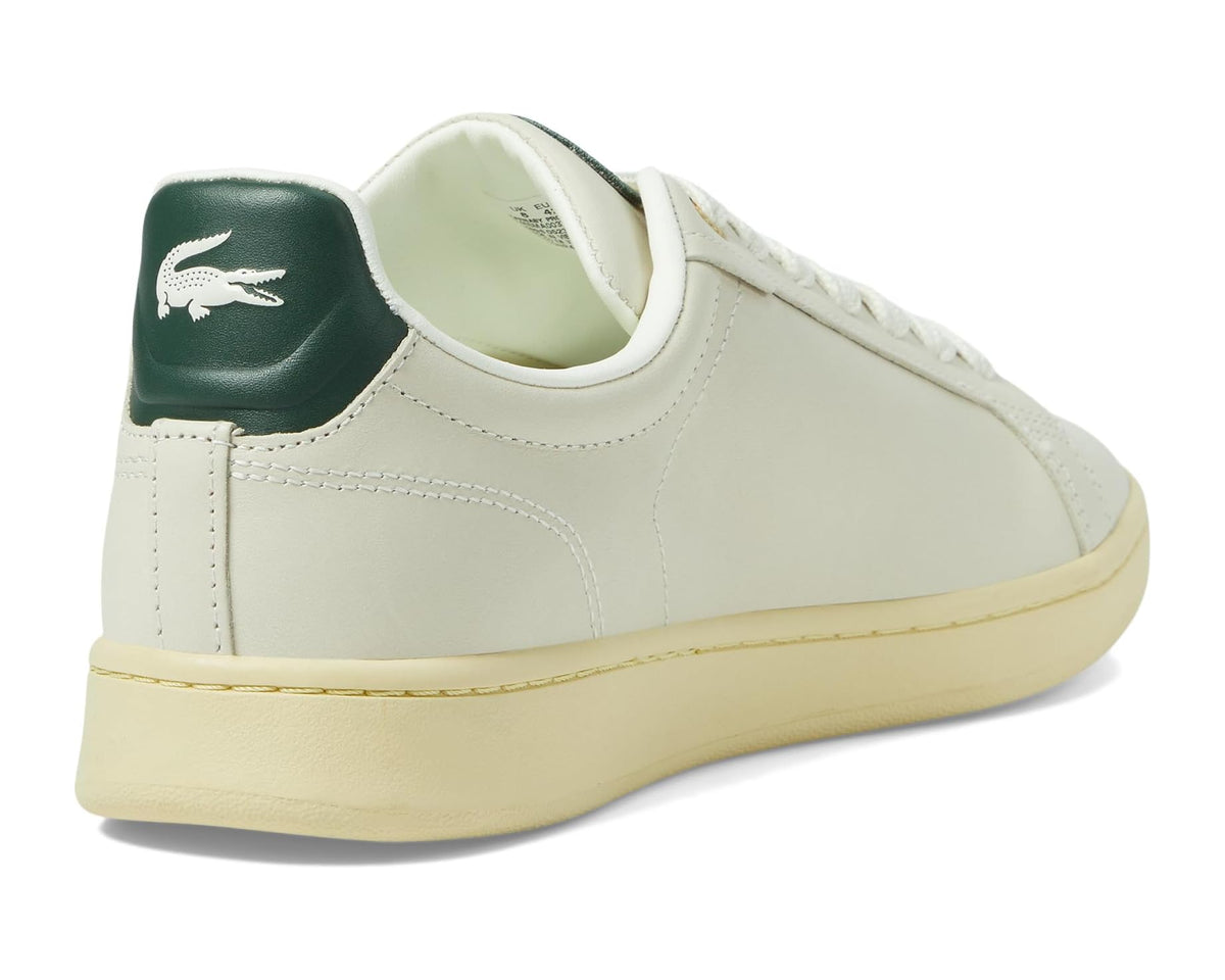 Men's Lacoste Carnaby Pro Sneakers Off-White/Green - Eurostride