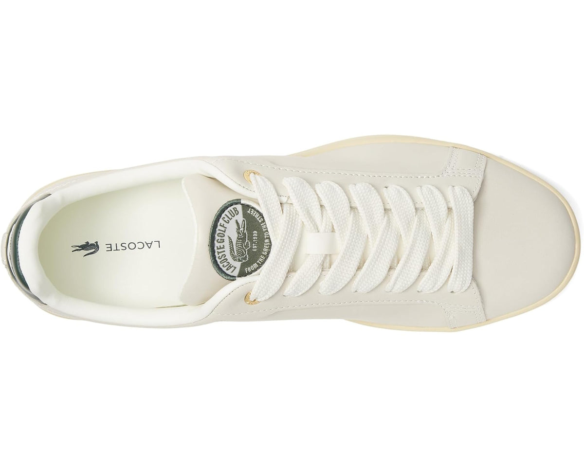 Men's Lacoste Carnaby Pro Sneakers Off-White/Green - Eurostride