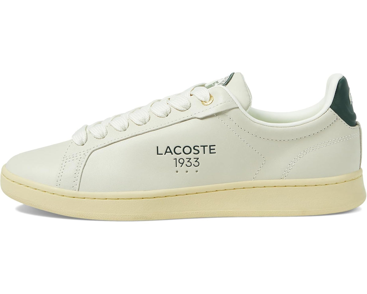 Men's Lacoste Carnaby Pro Sneakers Off-White/Green - Eurostride