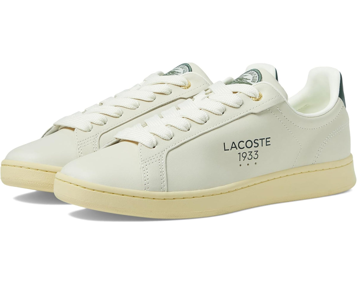 Men's Lacoste Carnaby Pro Sneakers Off-White/Green - Eurostride