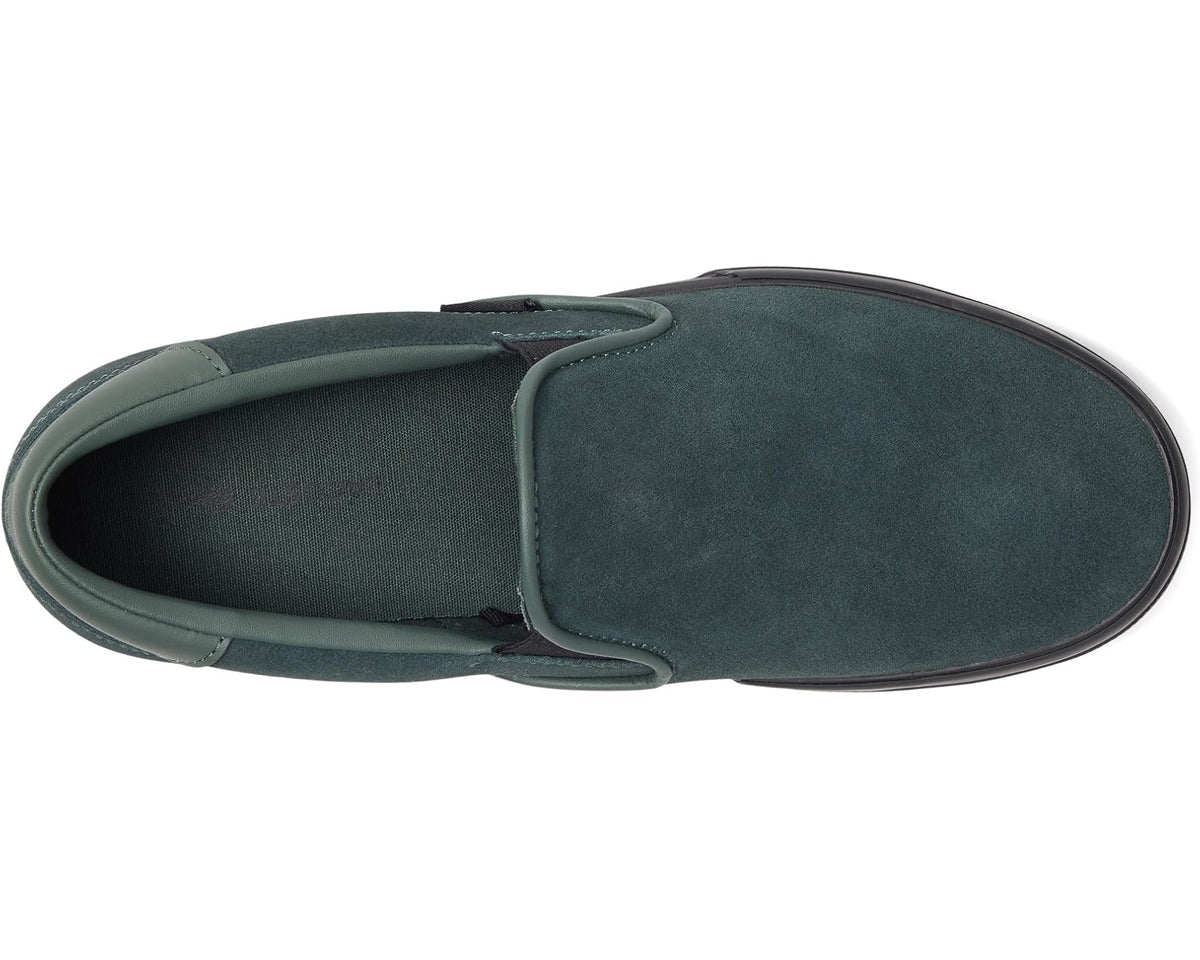 Men's Lacoste Jump Serve Slip-On Sneakers Dark Green/Black - Eurostride