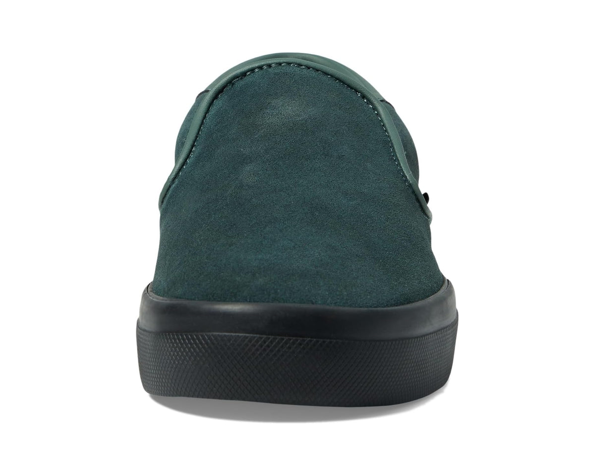 Men's Lacoste Jump Serve Slip-On Sneakers Dark Green/Black - Eurostride