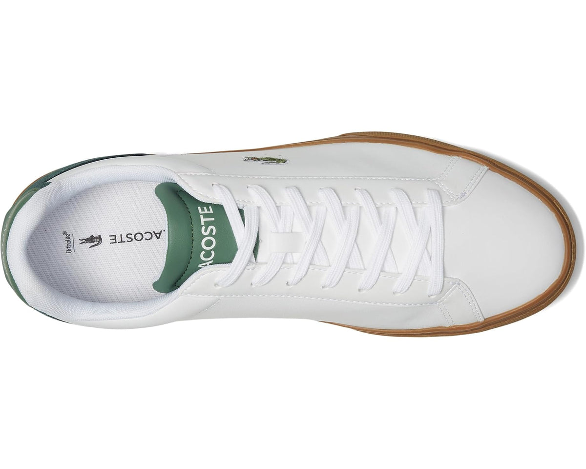Men's Lacoste Lerond Pro Sneakers White/Gum - Eurostride