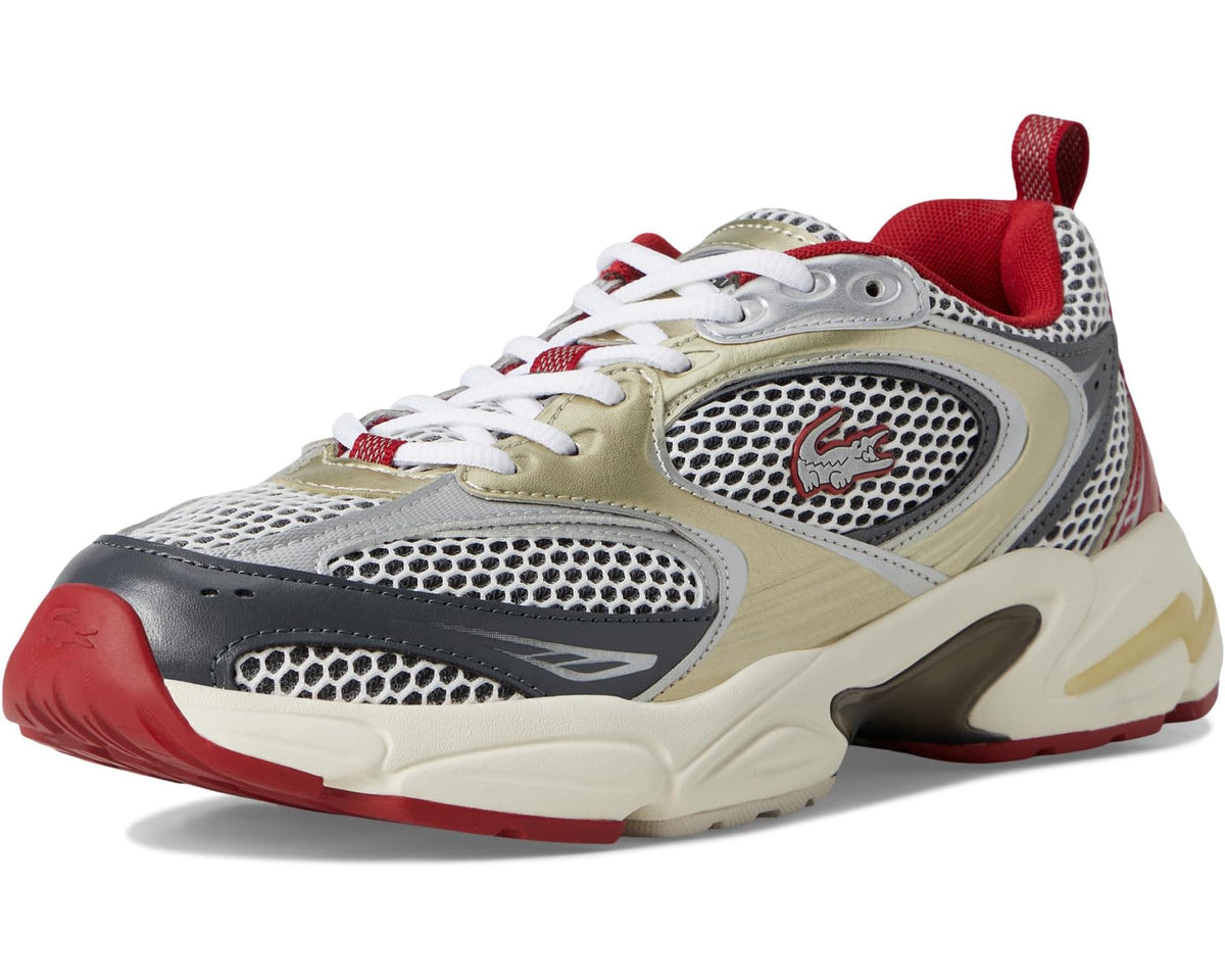 Men's Lacoste Storm 96 2k Sneakers Red/Off White - Eurostride