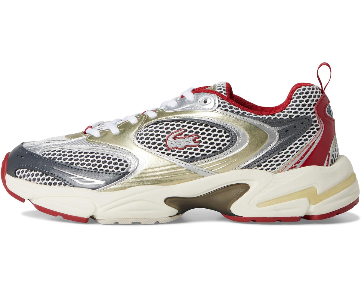 Men's Lacoste Storm 96 2k Sneakers Red/Off White - Eurostride