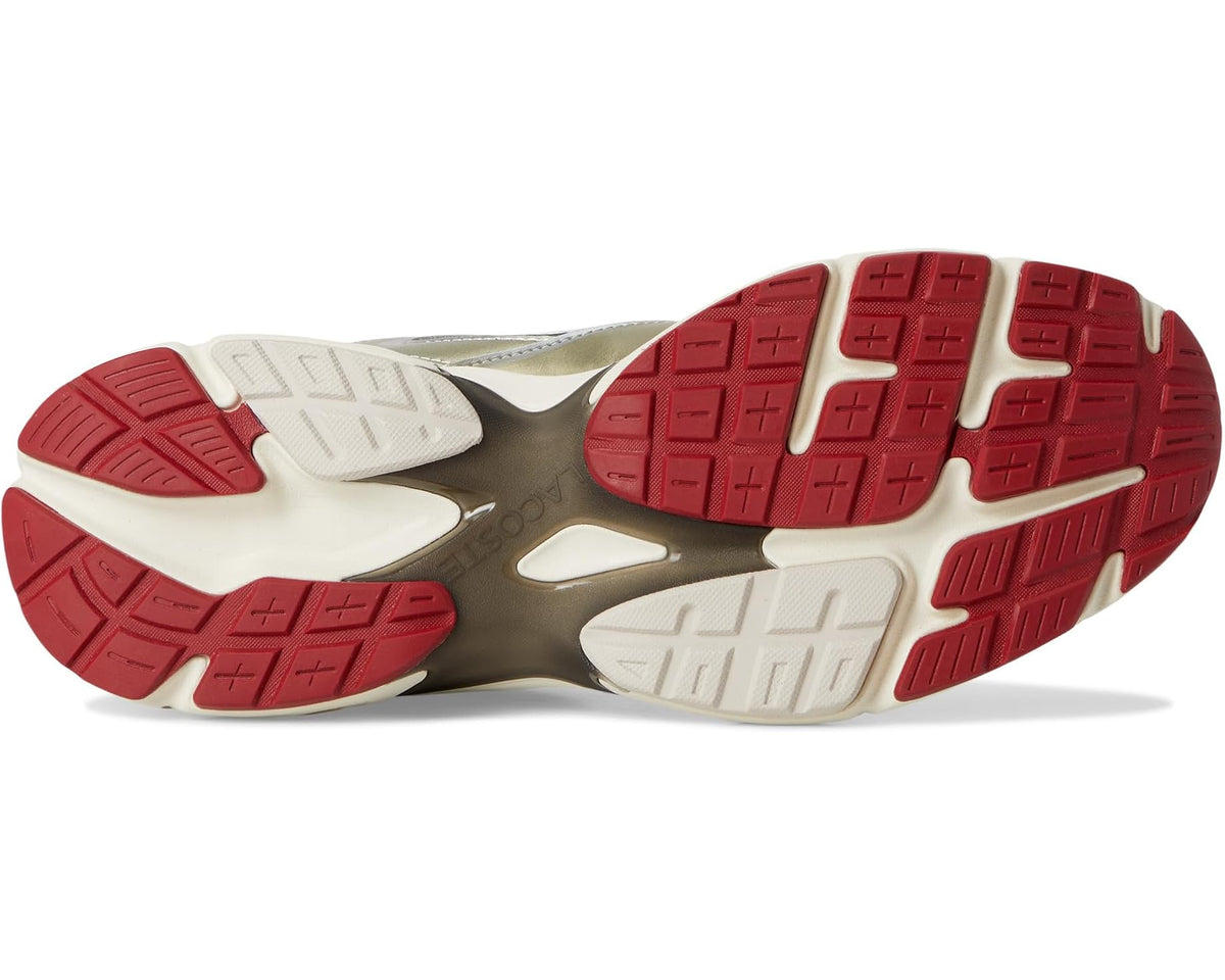 Men's Lacoste Storm 96 2k Sneakers Red/Off White - Eurostride