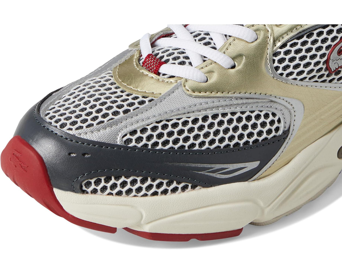 Men's Lacoste Storm 96 2k Sneakers Red/Off White - Eurostride