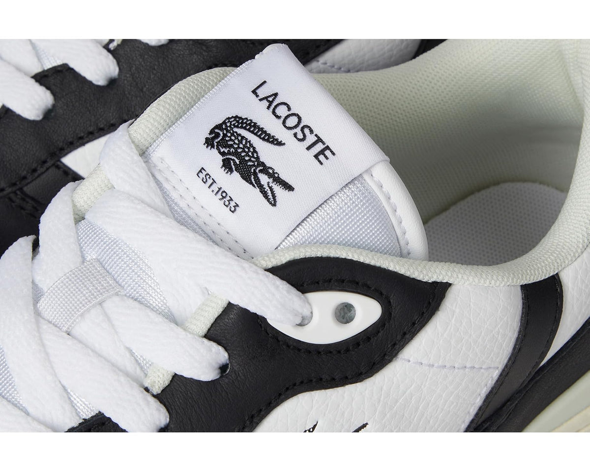 Men's Lacoste T-Clip Set Sneakers White/Black - Eurostride