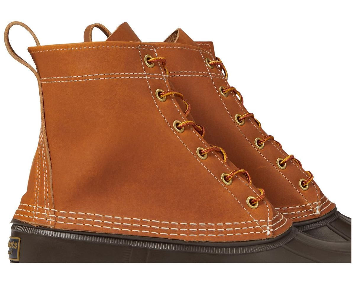 Men's L.L.Bean Bean Boots 8 Insulated Tan/Bean Boot Brown/Gum - Eurostride