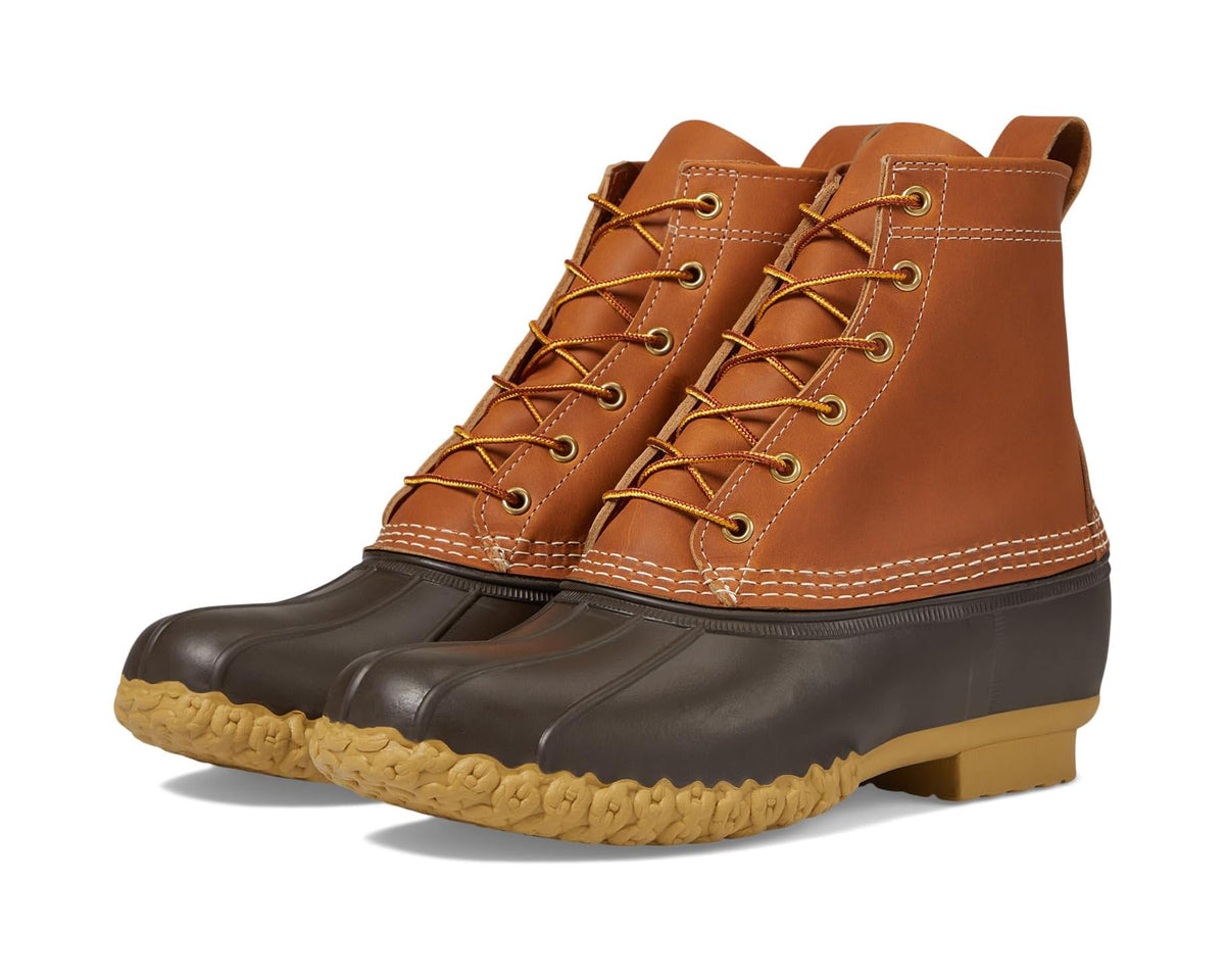Men's L.L.Bean Bean Boots 8 Insulated Tan/Bean Boot Brown/Gum - Eurostride