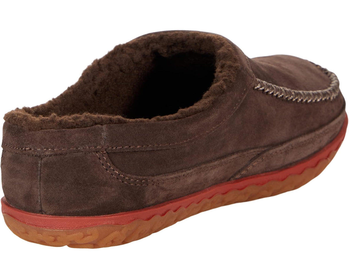 Men's L.L.Bean Mountain Slipper Scuff Bean Boot Brown - Eurostride