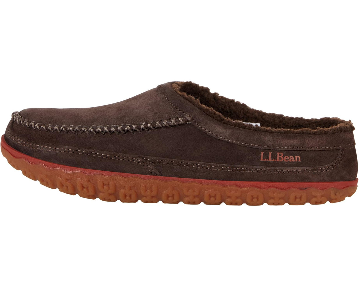 Men's L.L.Bean Mountain Slipper Scuff Bean Boot Brown - Eurostride